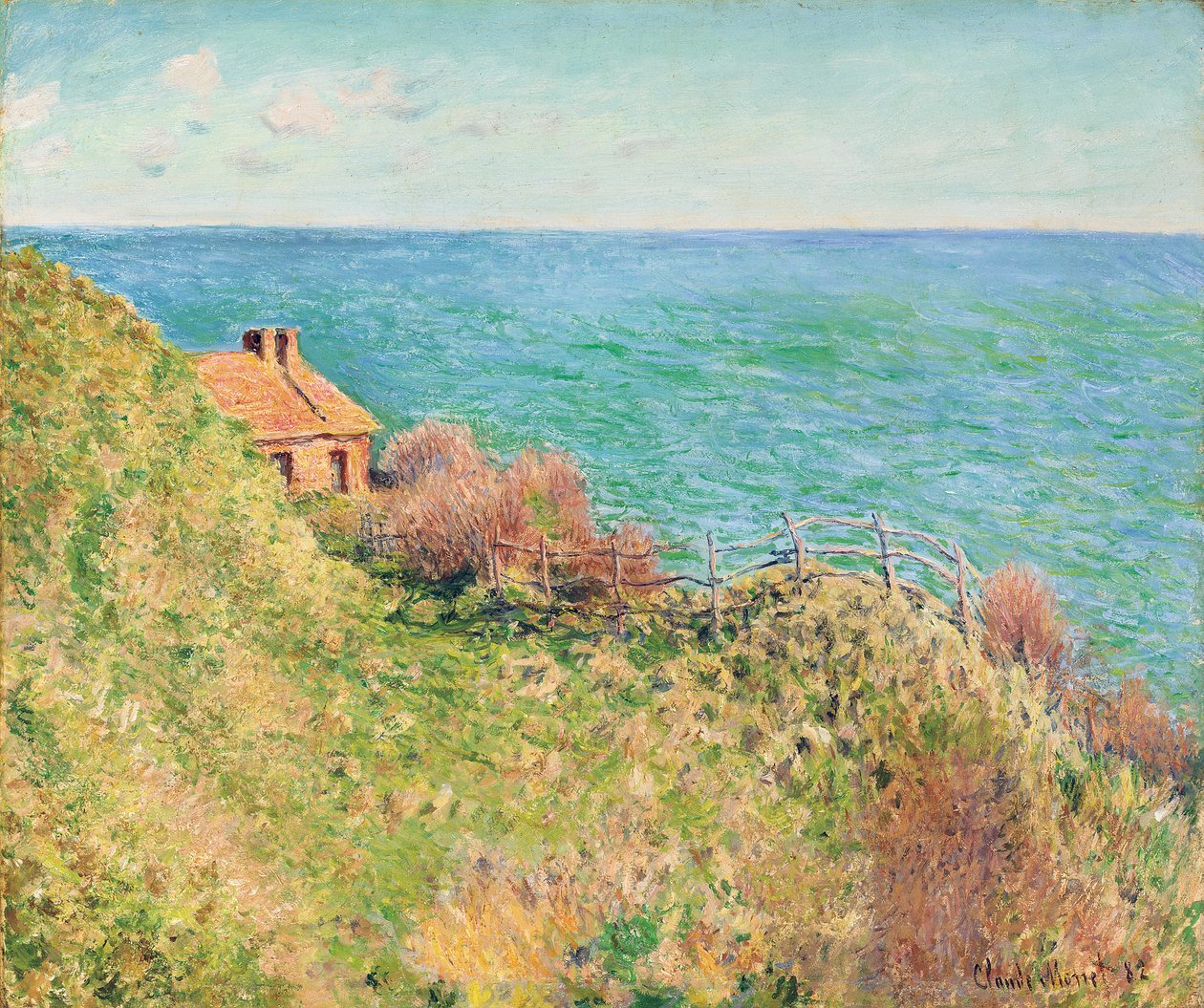 Cabana dos funcionários aduaneiros de Claude Monet