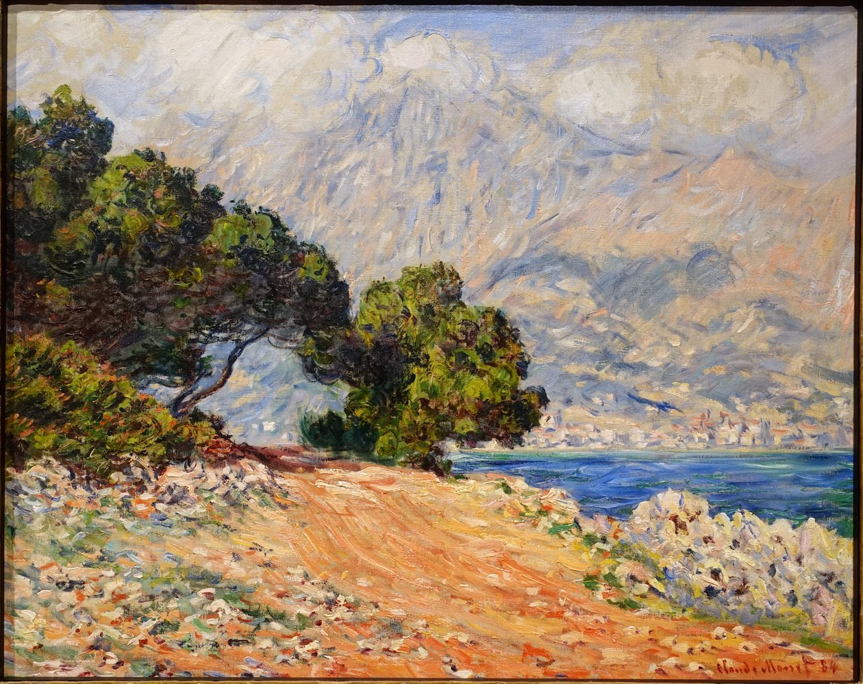 Cap Martin, perto de Menton de Claude Monet