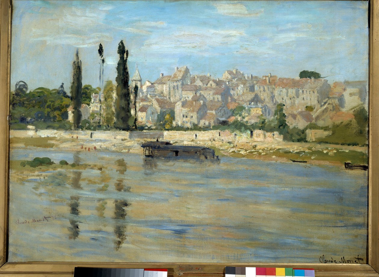Carreiras. Saint-Denis. Pintura de Claude Monet (1840-1926) de Claude Monet