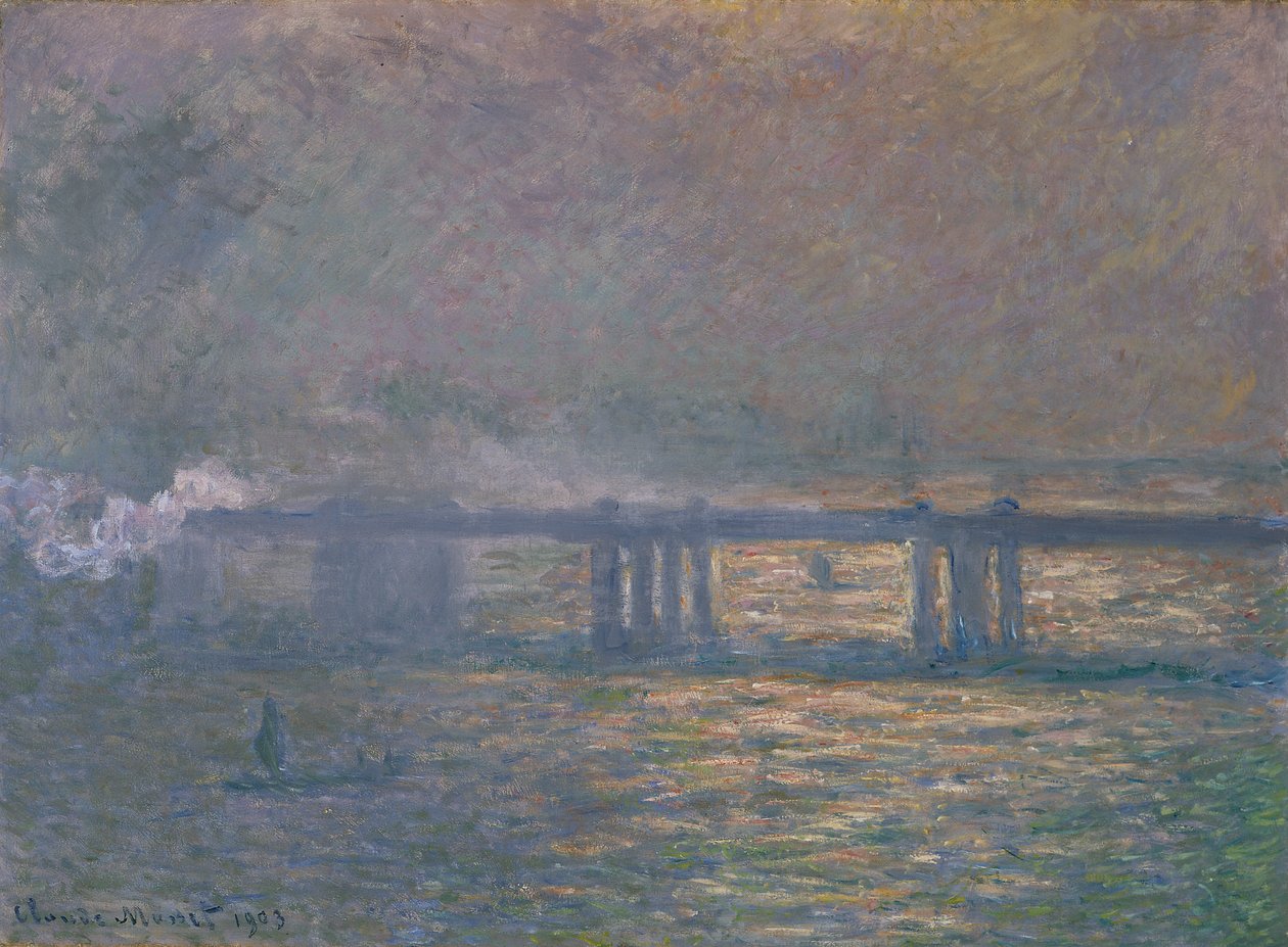 Ponte de Charing Cross de Claude Monet