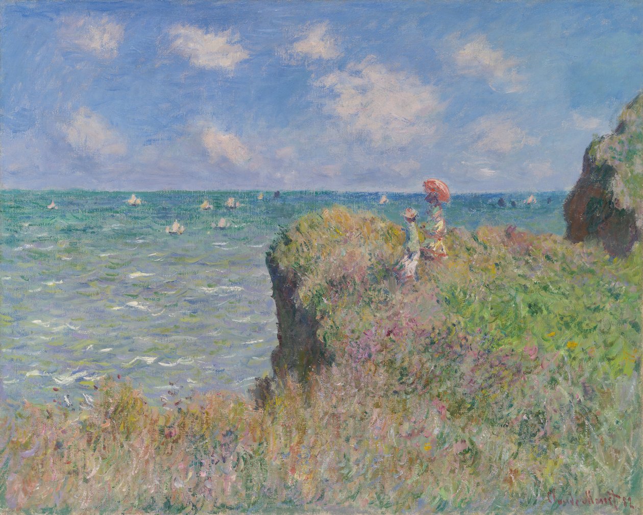 Floresta. de Claude Monet