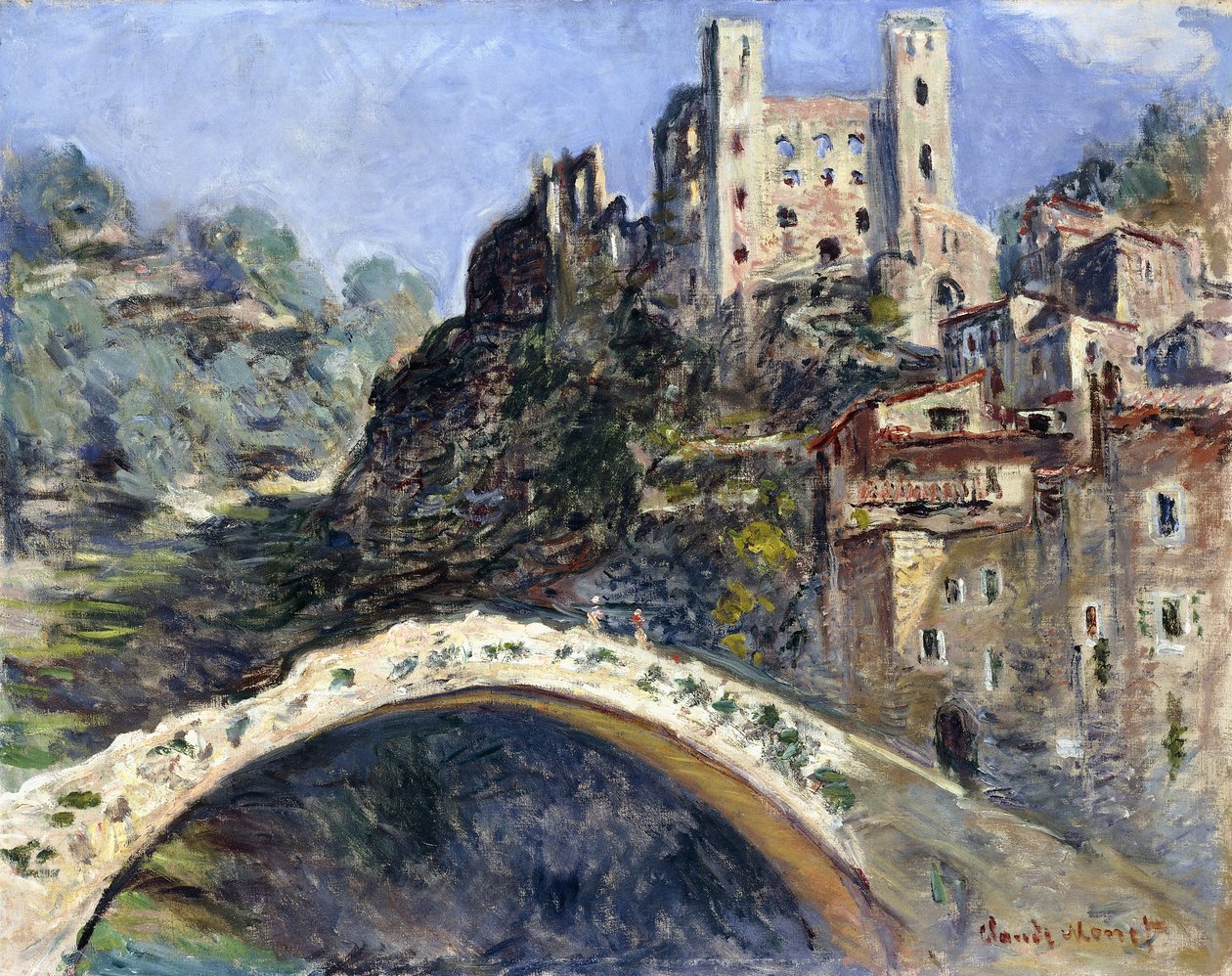 Dolceacqua, 1884 de Claude Monet