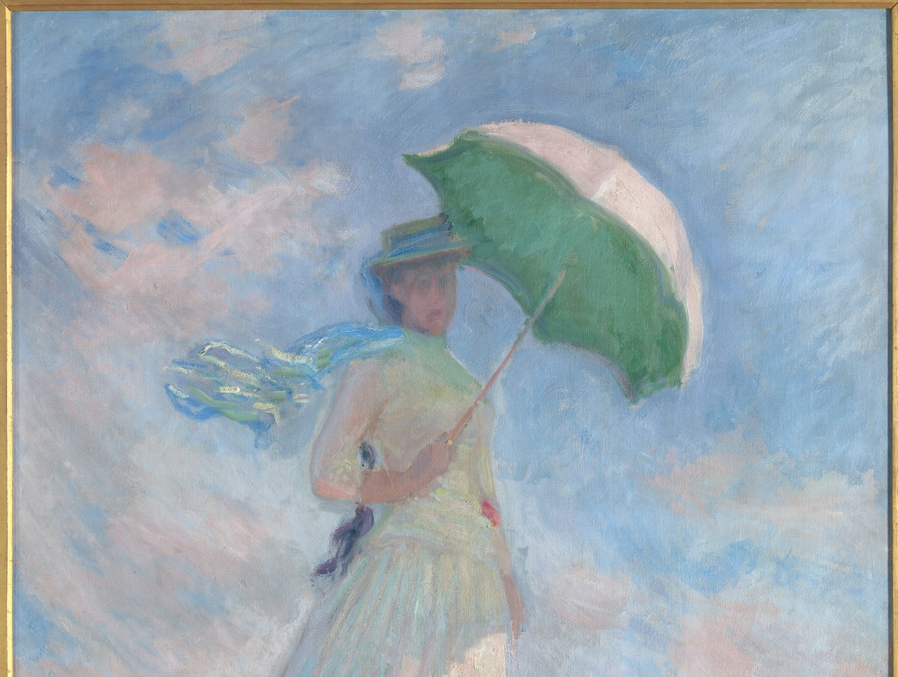 Ensaio de figura ao ar livre de Claude Monet