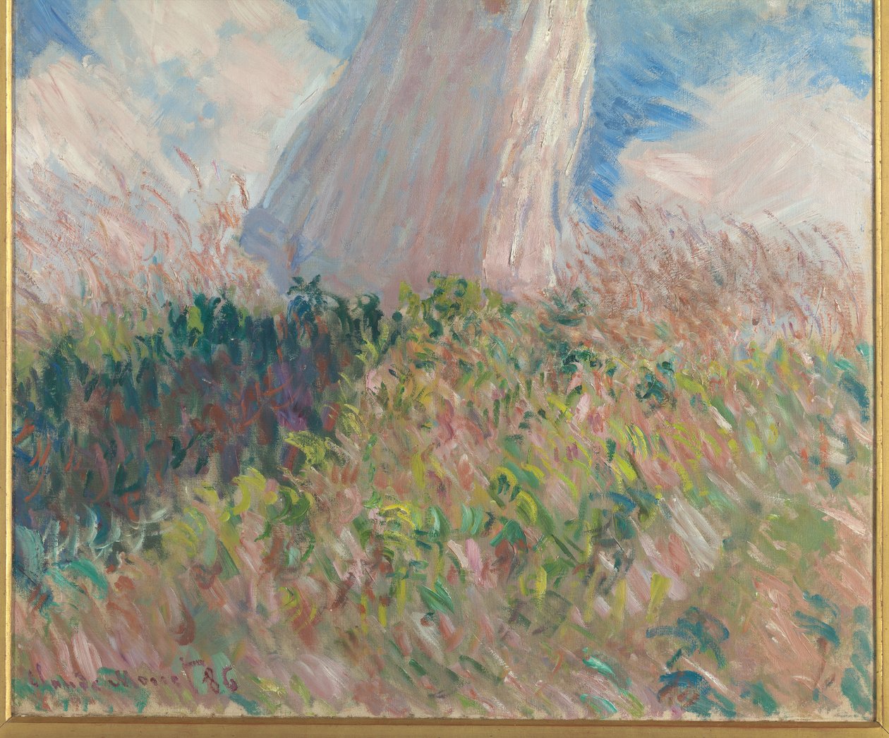 Ensaio de figura ao ar livre de Claude Monet