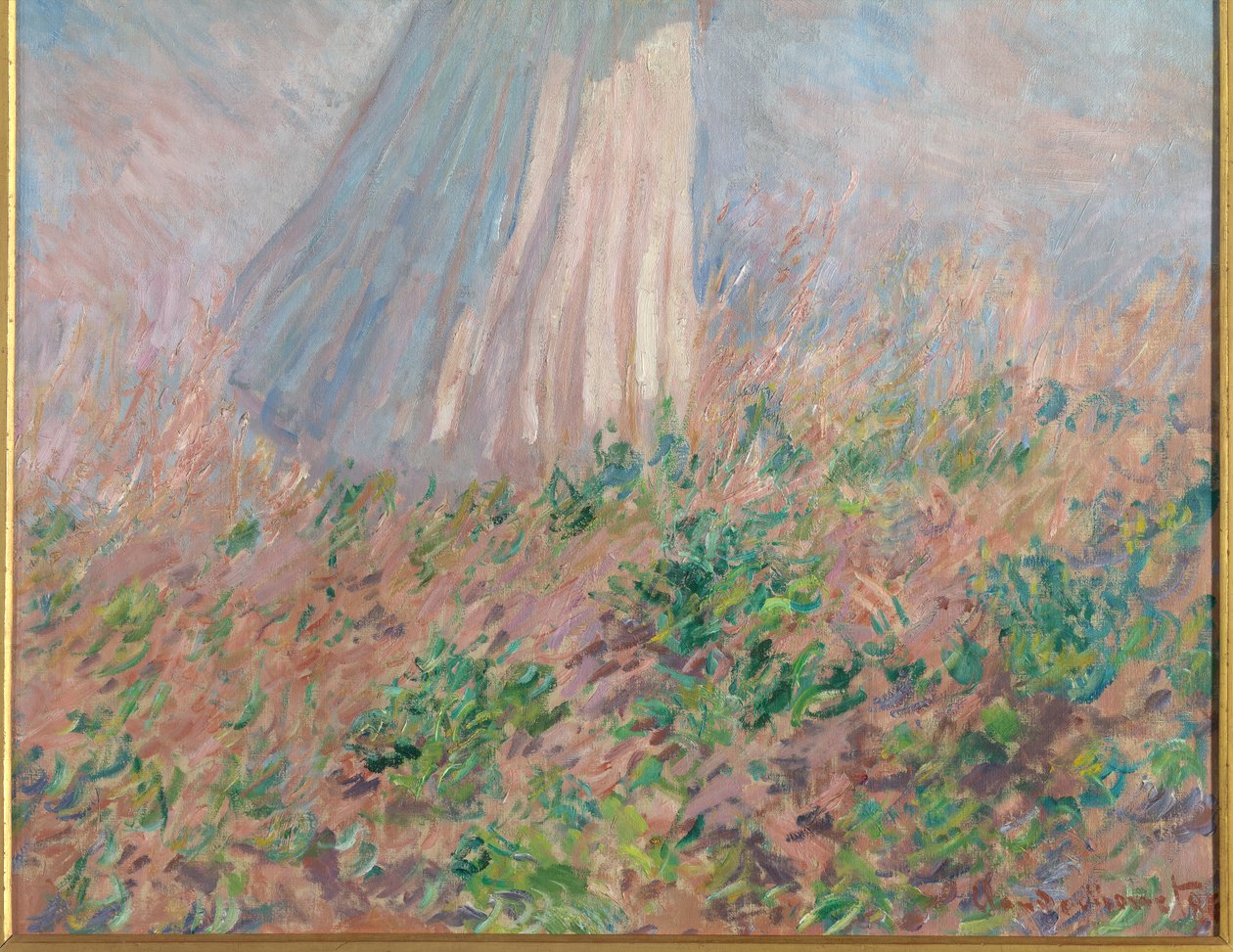 Ensaio de figura ao ar livre de Claude Monet