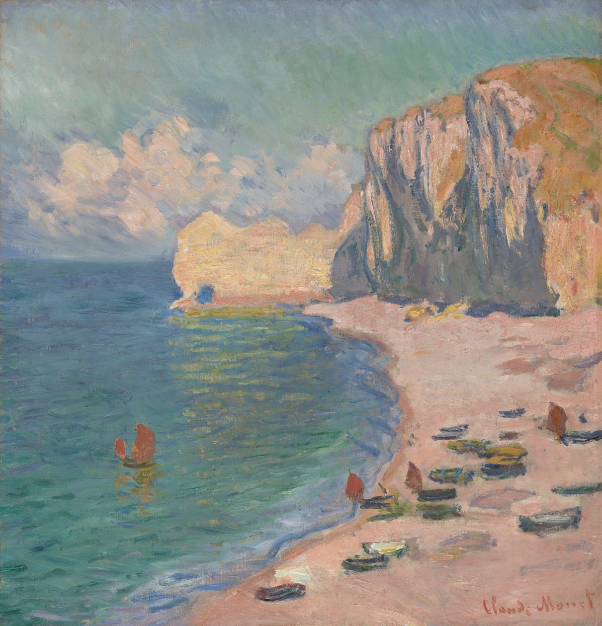 Étretat: A praia e a Falaise d