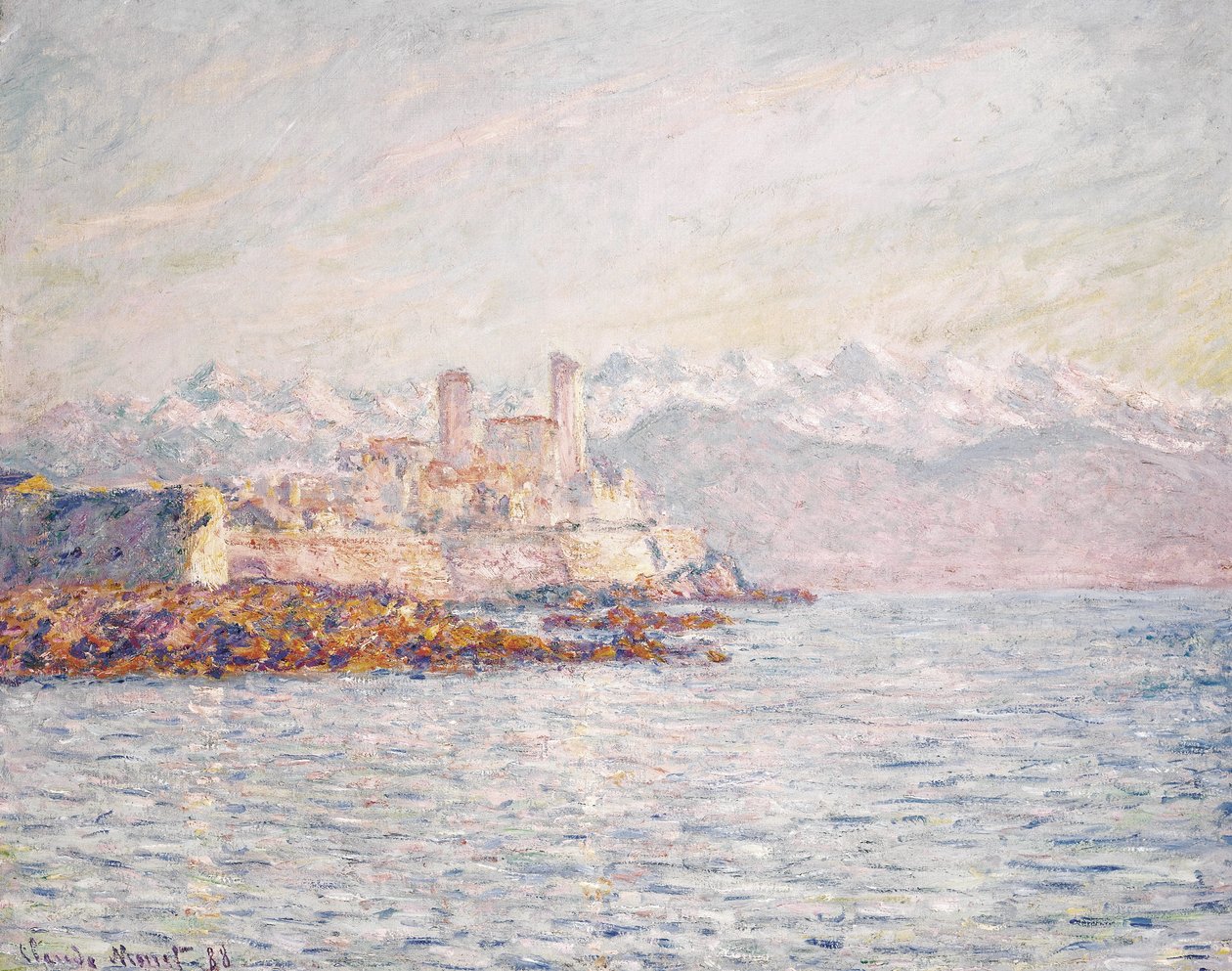 Francês:  Antibes
Alemão: Antibes de Claude Monet