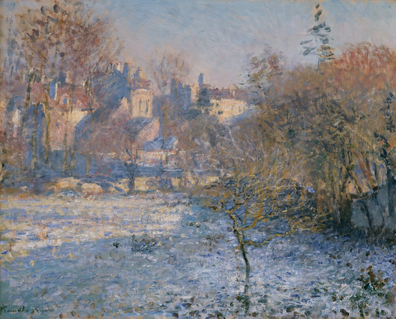 Gelo de Claude Monet