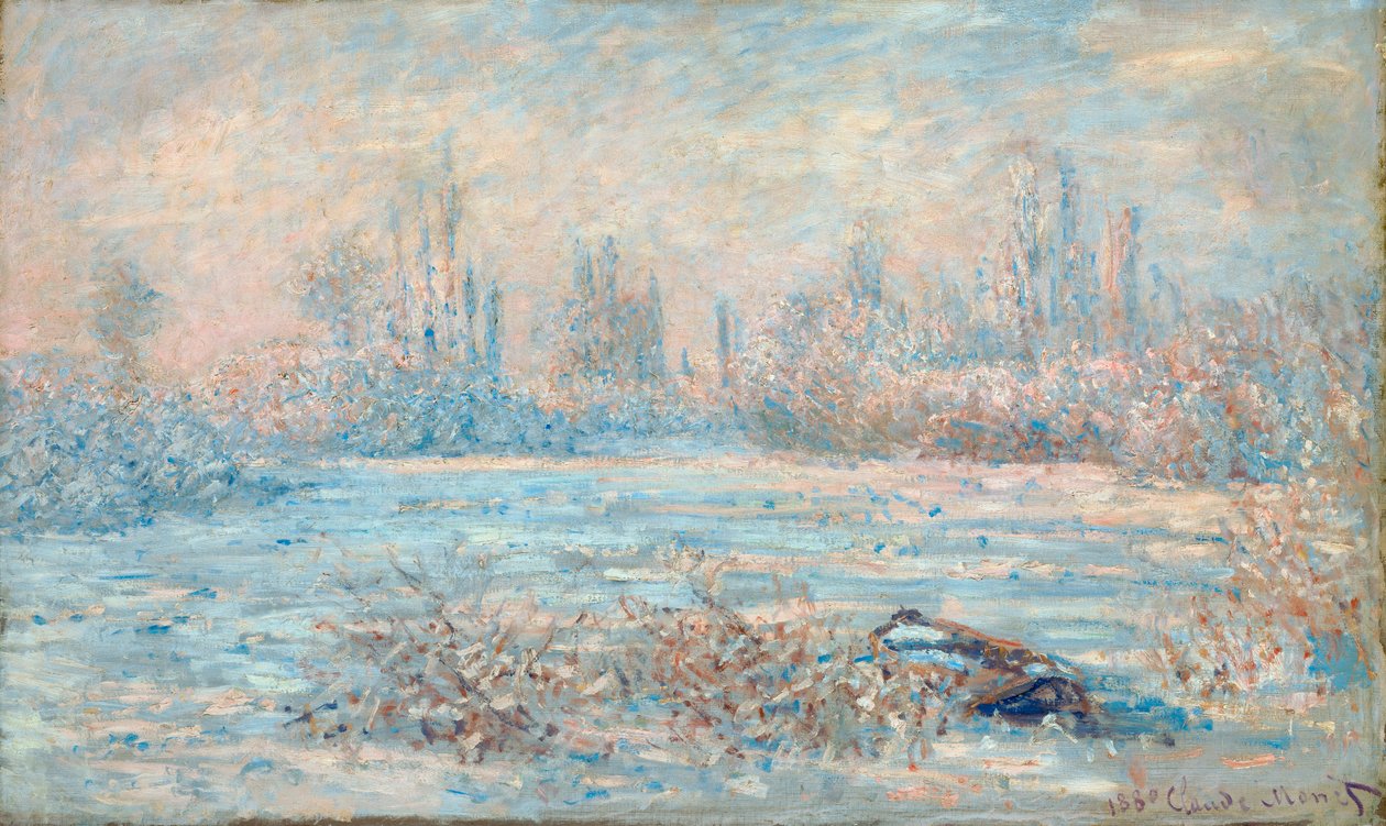 Frost, 1880 de Claude Monet