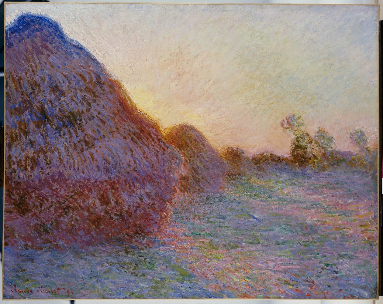Palheiros de Claude Monet
