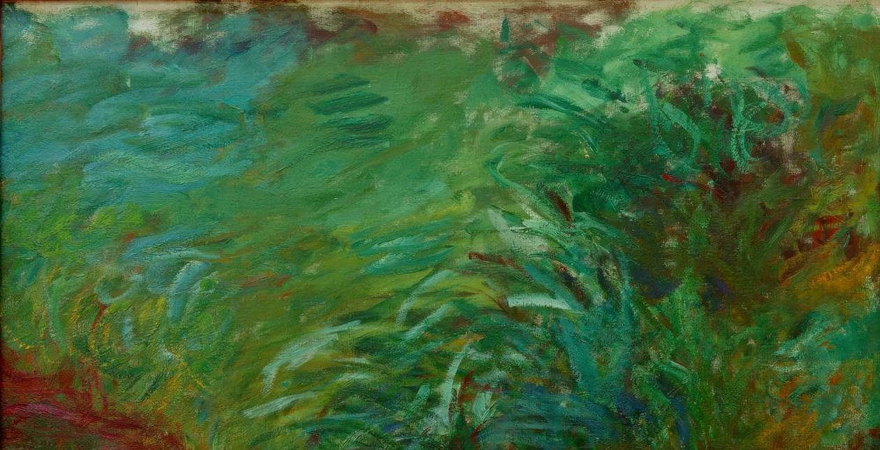 Ervas aquáticas de Claude Monet