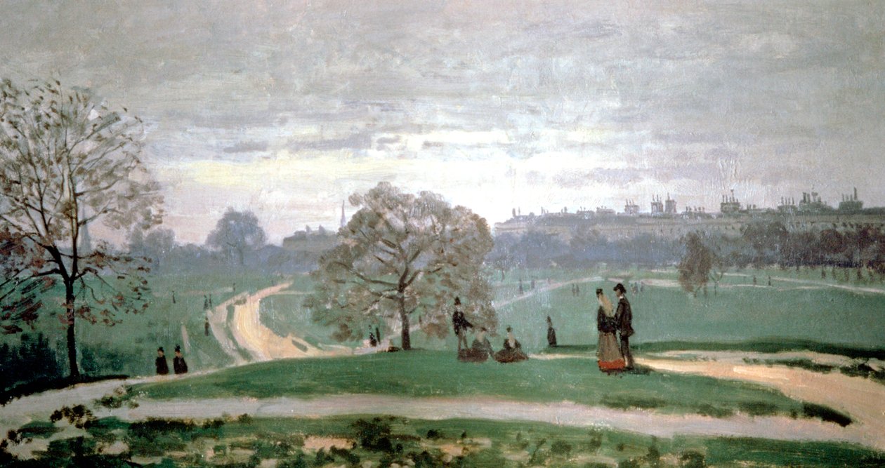 Hyde Park, Londres, 1871 de Claude Monet