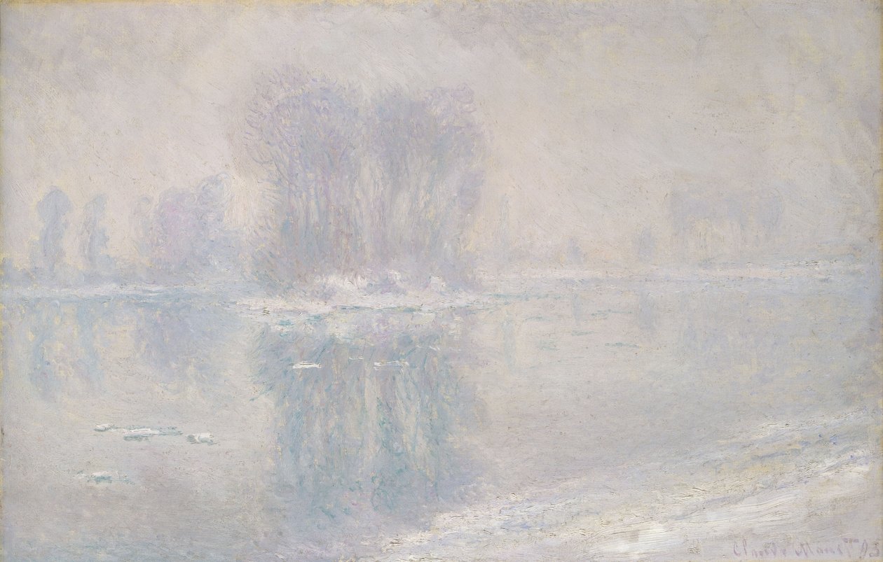 Gelo Floes, 1893 de Claude Monet