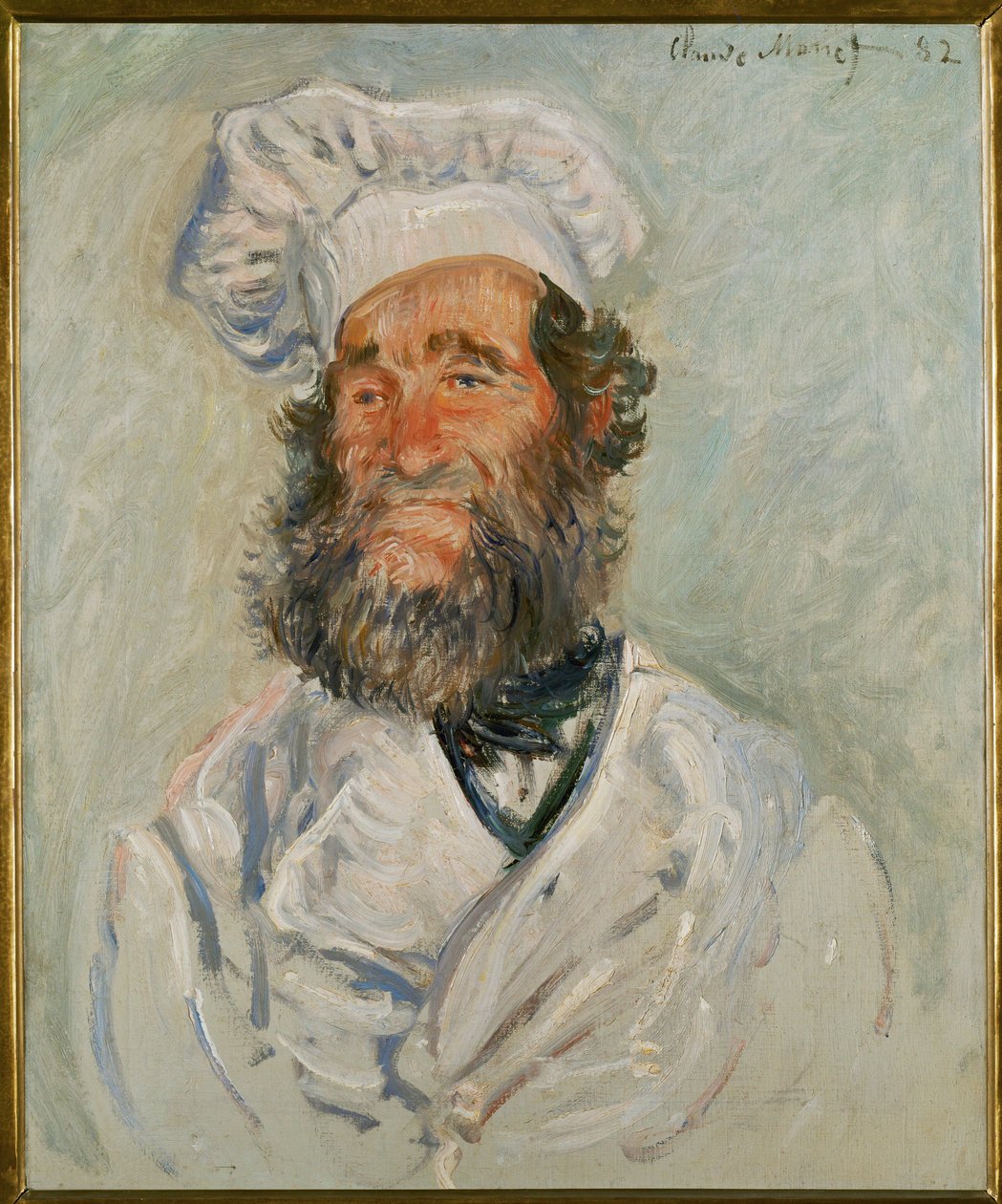 O cozinheiro (óleo sobre tela) de Claude Monet
