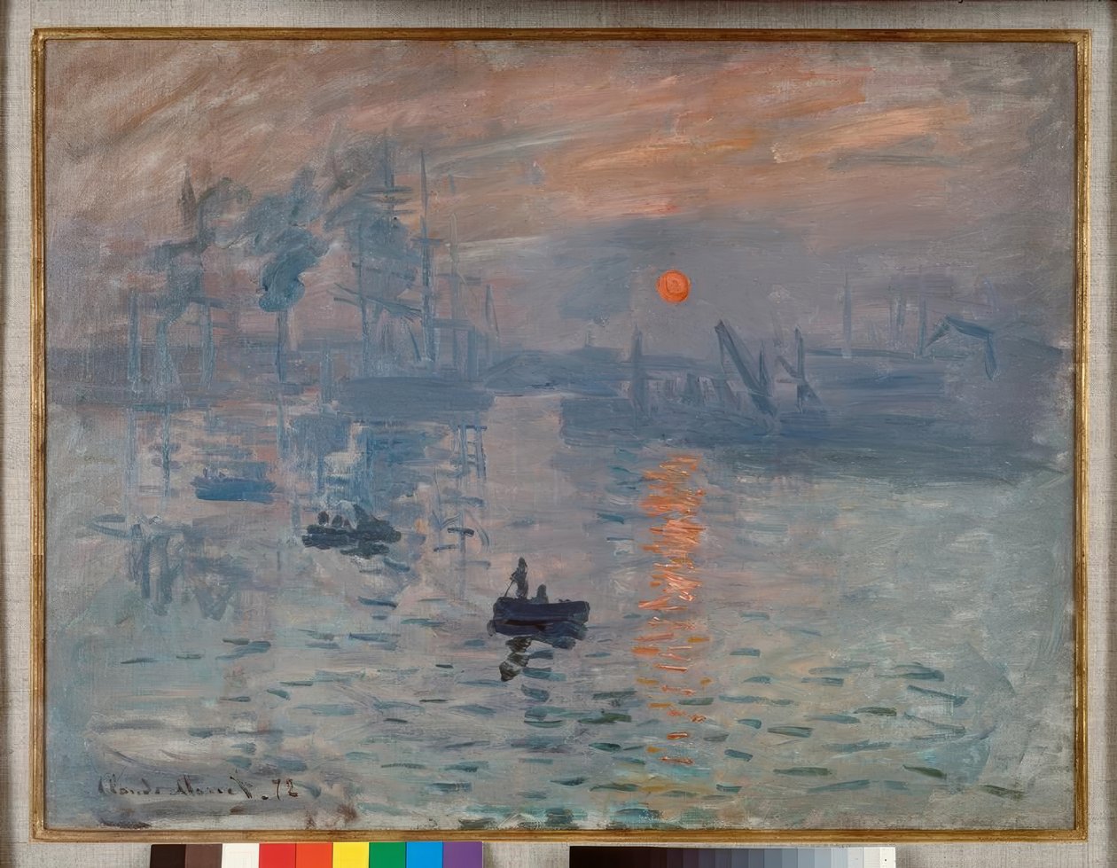 Impressão, sol nascente de Claude Monet