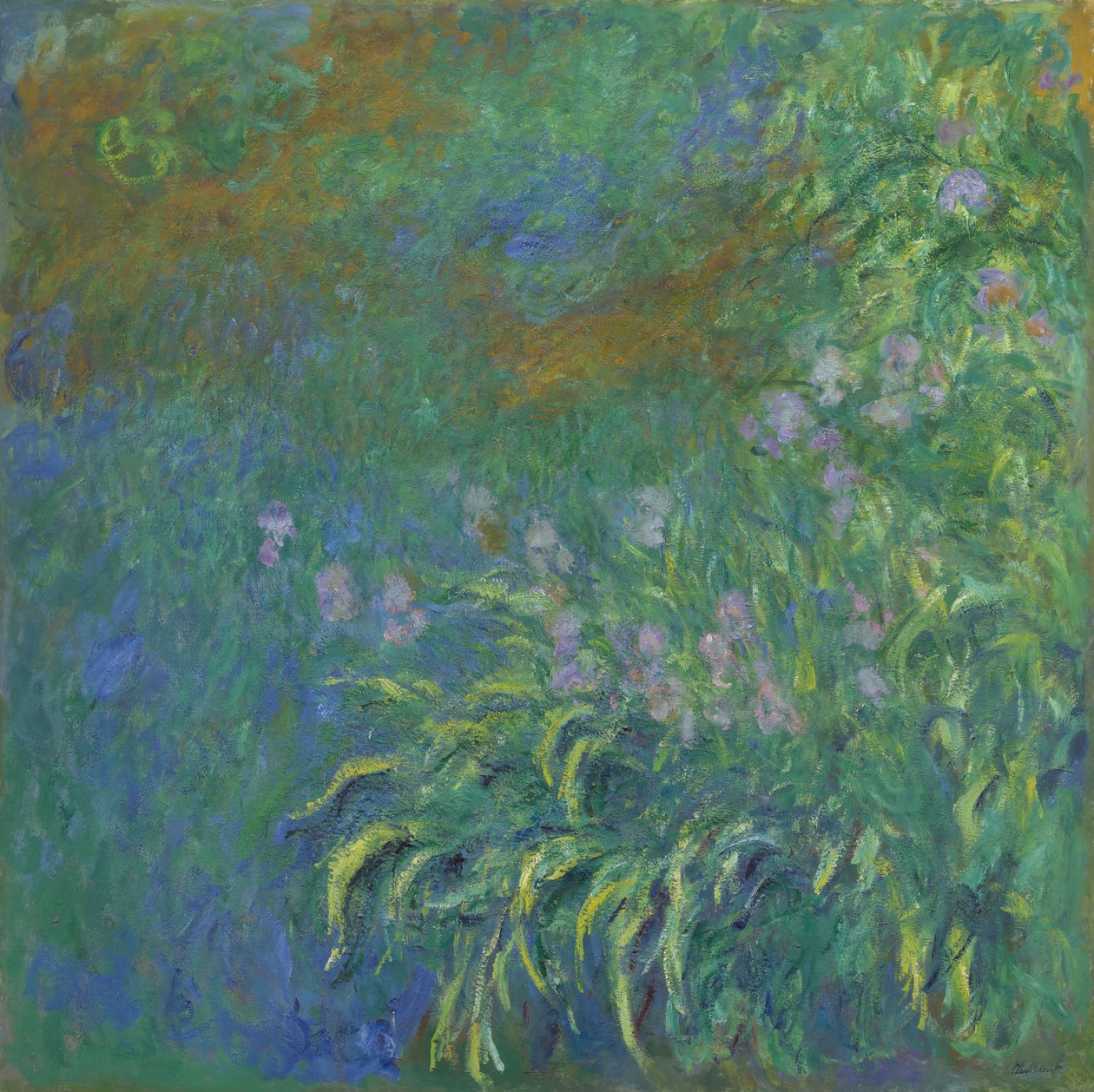 Íris, 191417. de Claude Monet