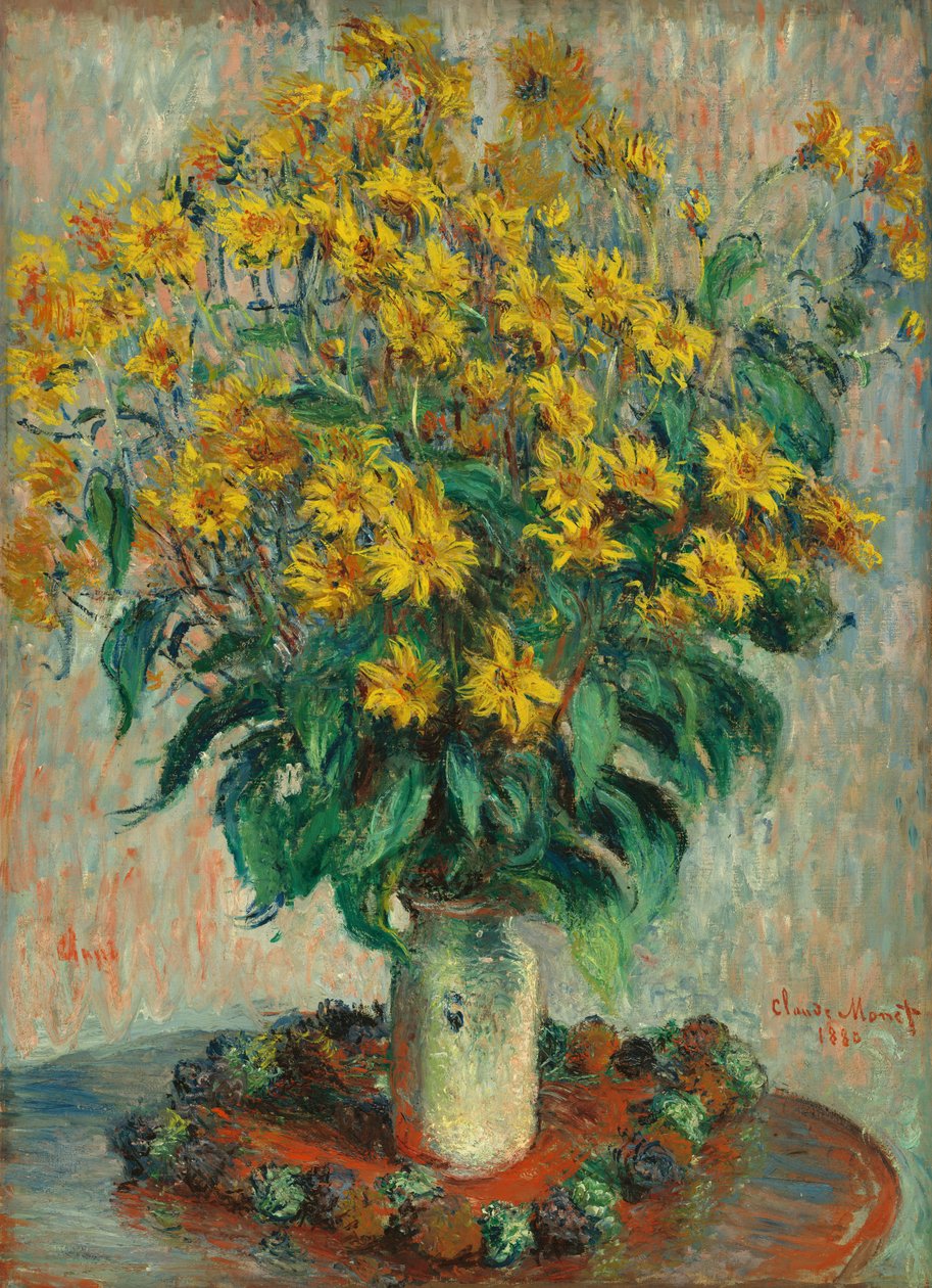 Flores de Jerusalém Artichoke de Claude Monet