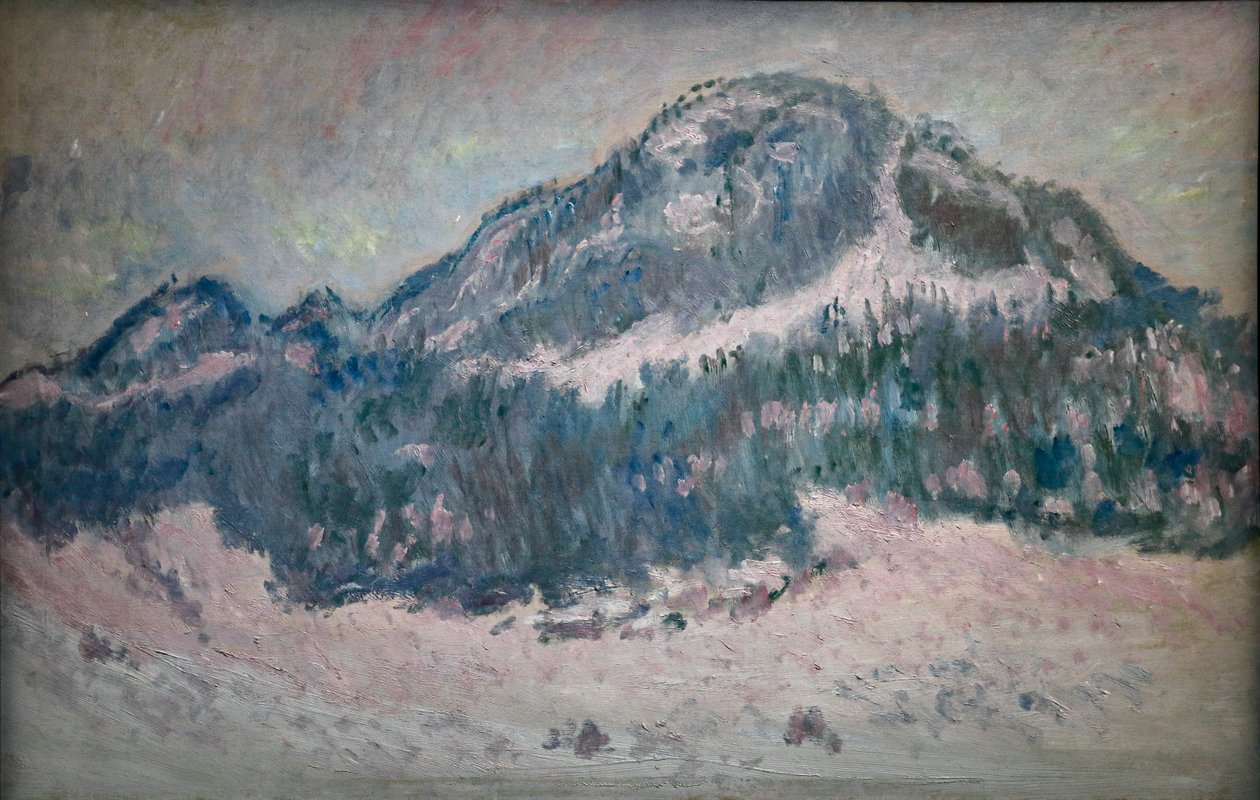 Montanha Kolsaas na Noruega de Claude Monet