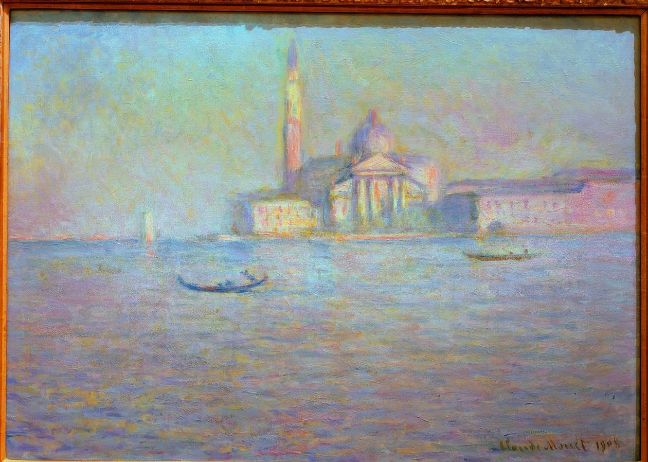 A igreja principal de São Jorge de Claude Monet