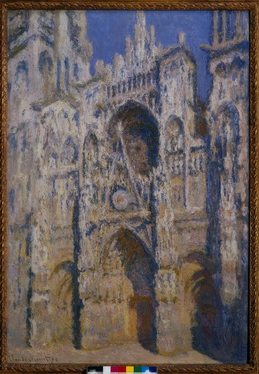 A Catedral de Rouen, o portal e a torre de albane, ple de Claude Monet