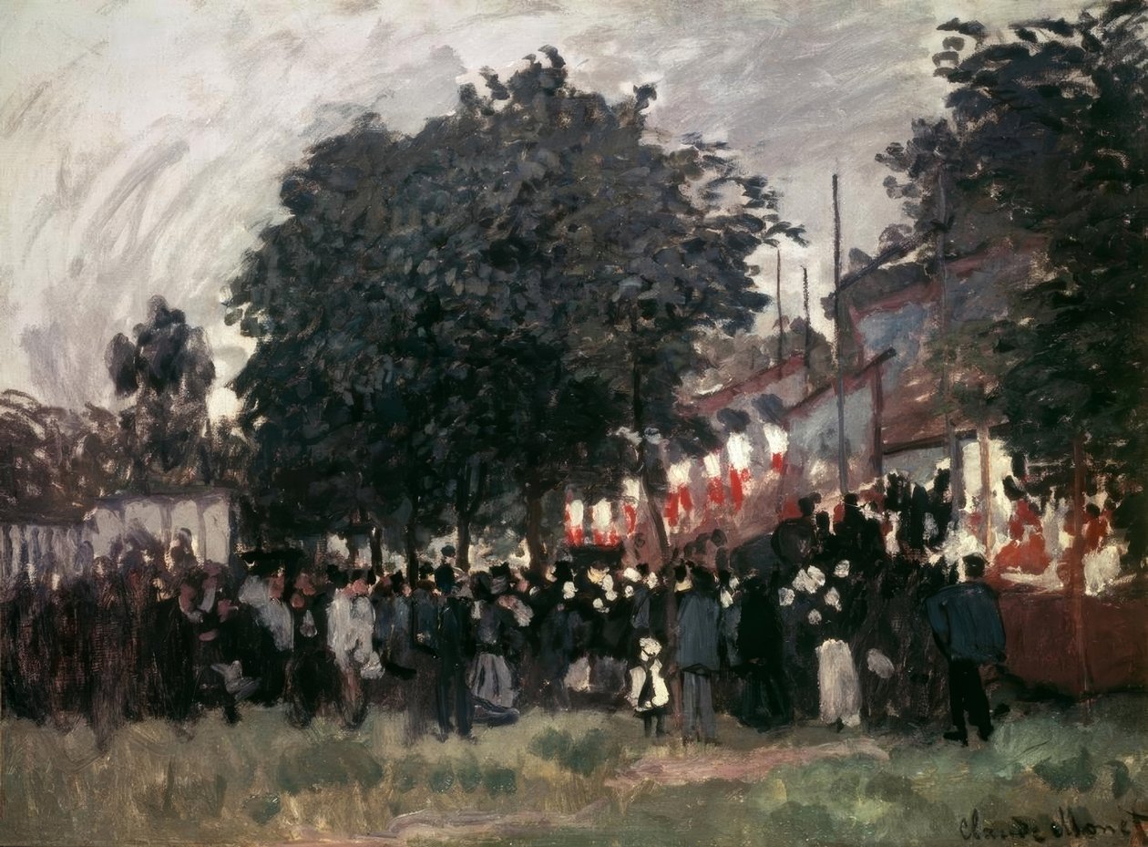 O Festival Argenteuil de Claude Monet