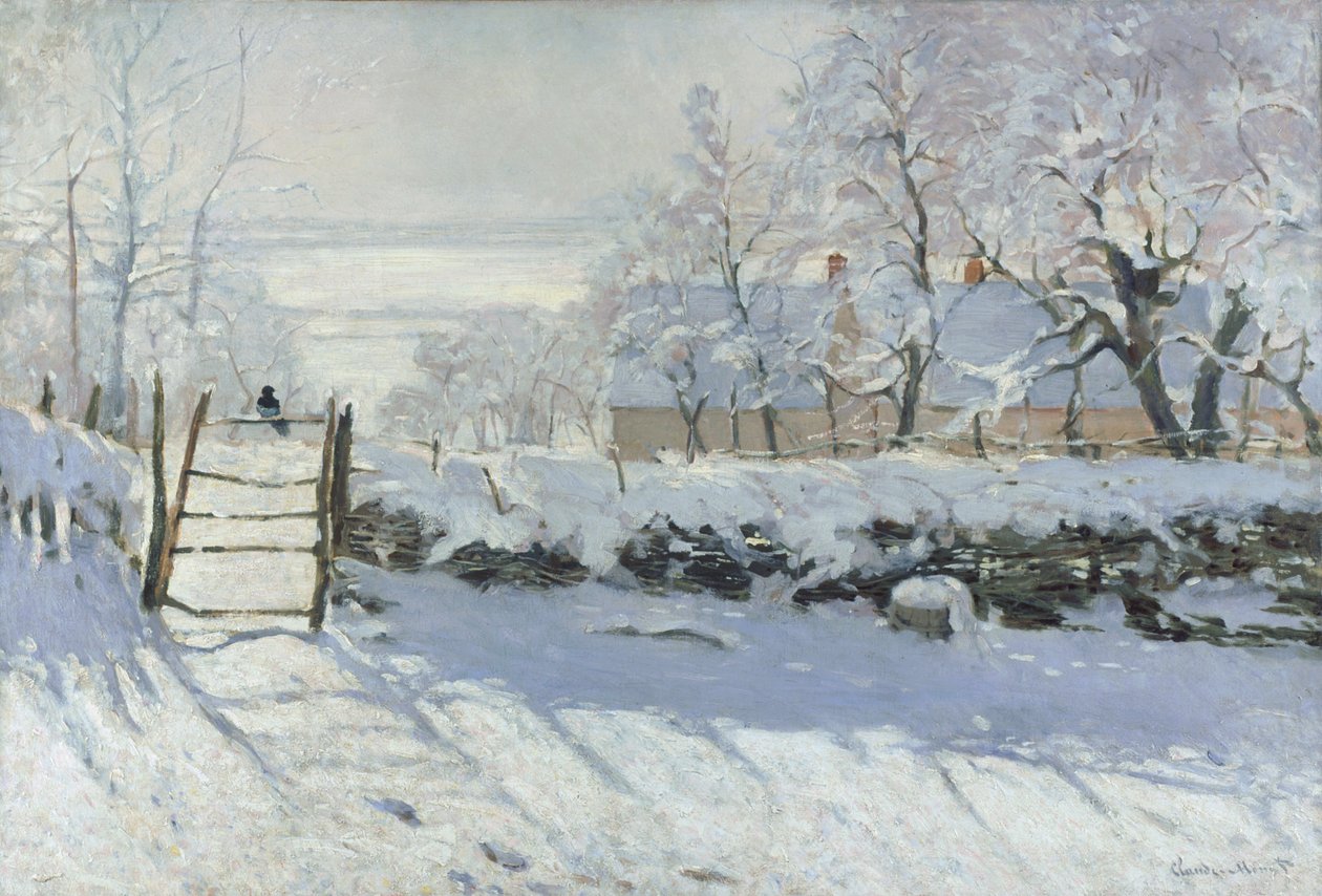 A gralha de Claude Monet