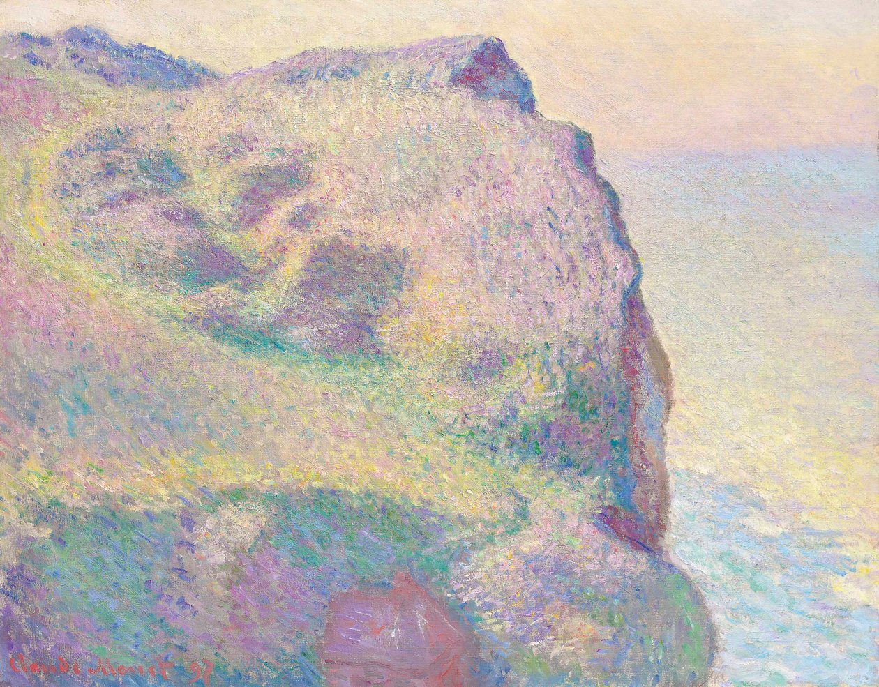 A Pointe du Petit Ailly, 1897. de Claude Monet