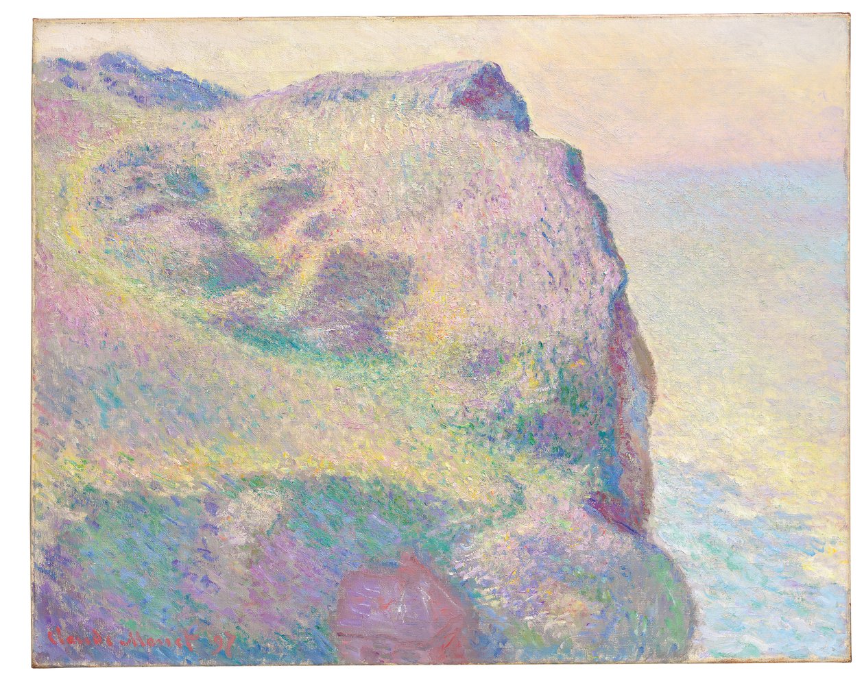 Pointe du Petit Ailly, 1897 de Claude Monet
