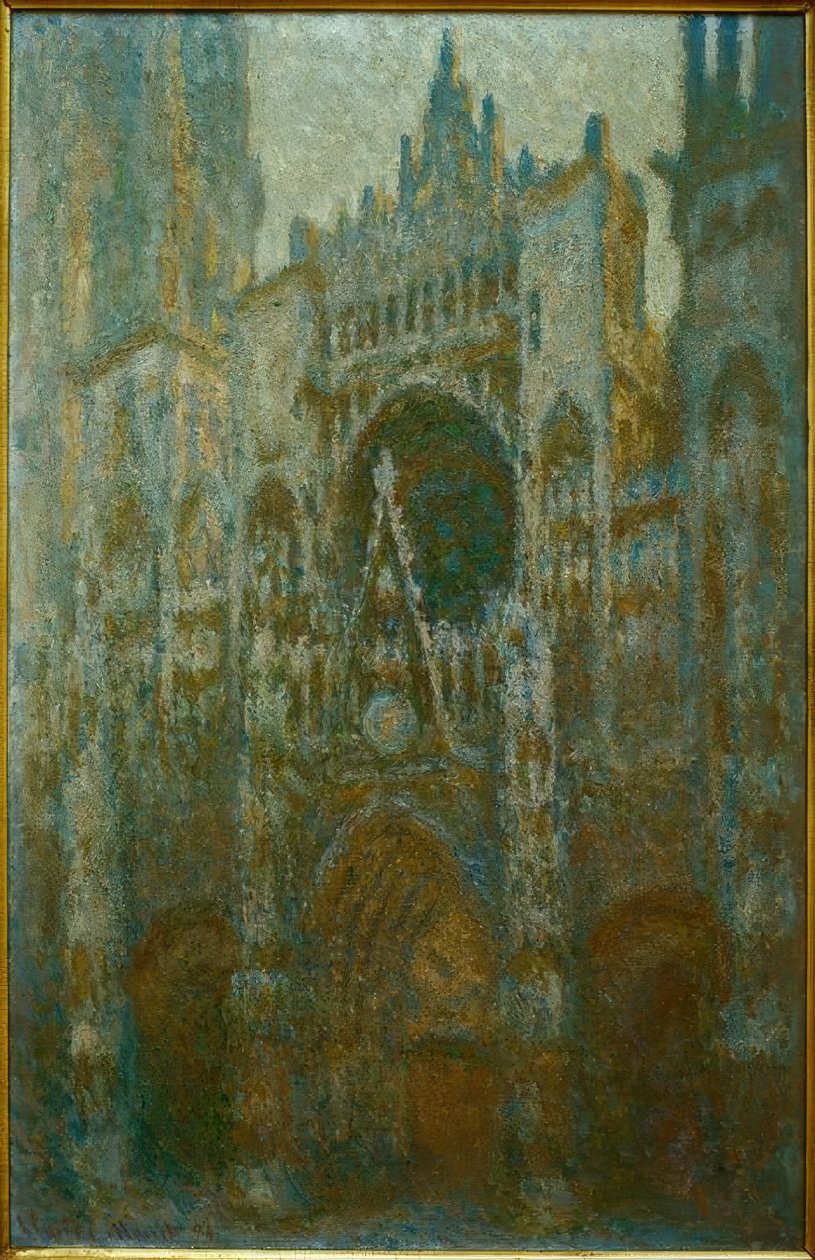 A catedral de Rouen, o portal de Claude Monet