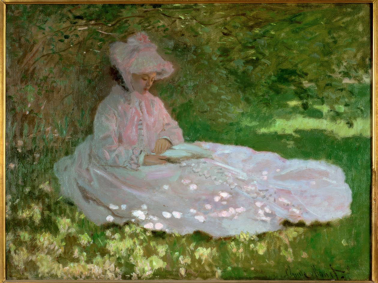 O leitor de Claude Monet