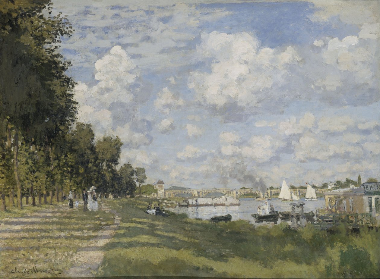 A Bacia de Argenteuil de Claude Monet