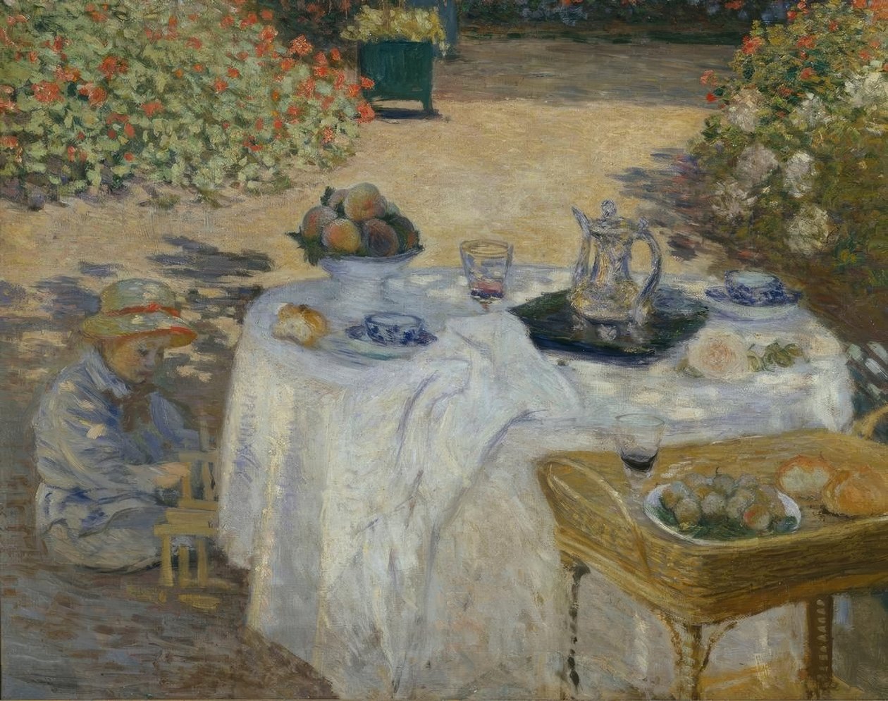 O almoço de Claude Monet