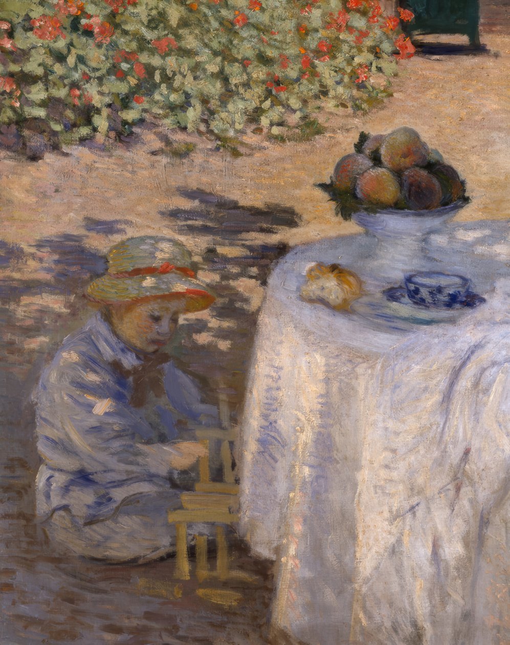 O almoço de Claude Monet