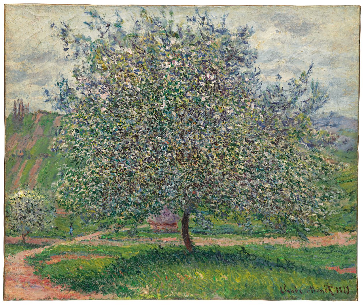 Le Pommier, 1879 de Claude Monet
