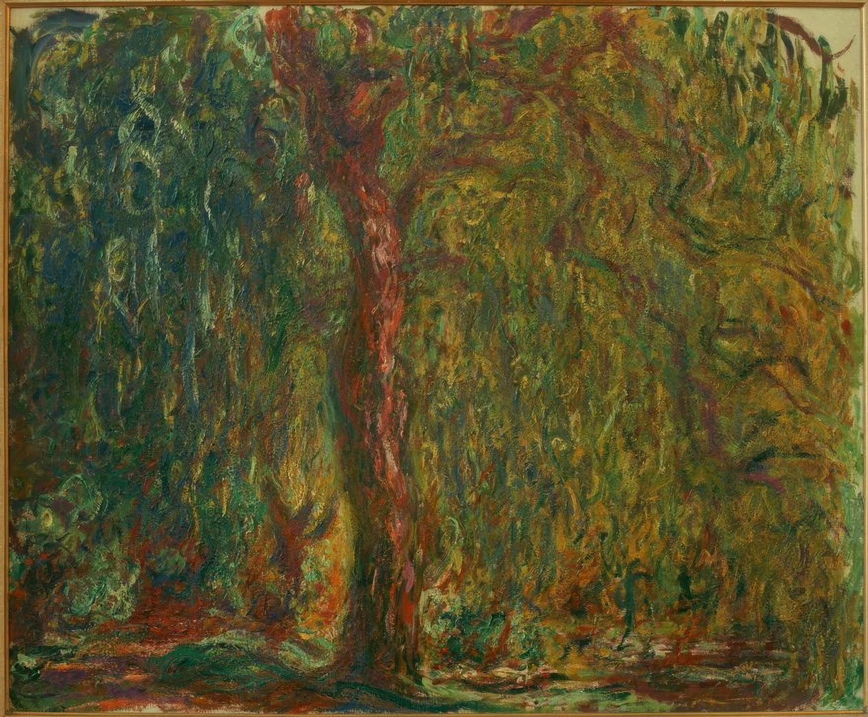 Le Saule pleureur (o salgueiro-chorão) de Claude Monet