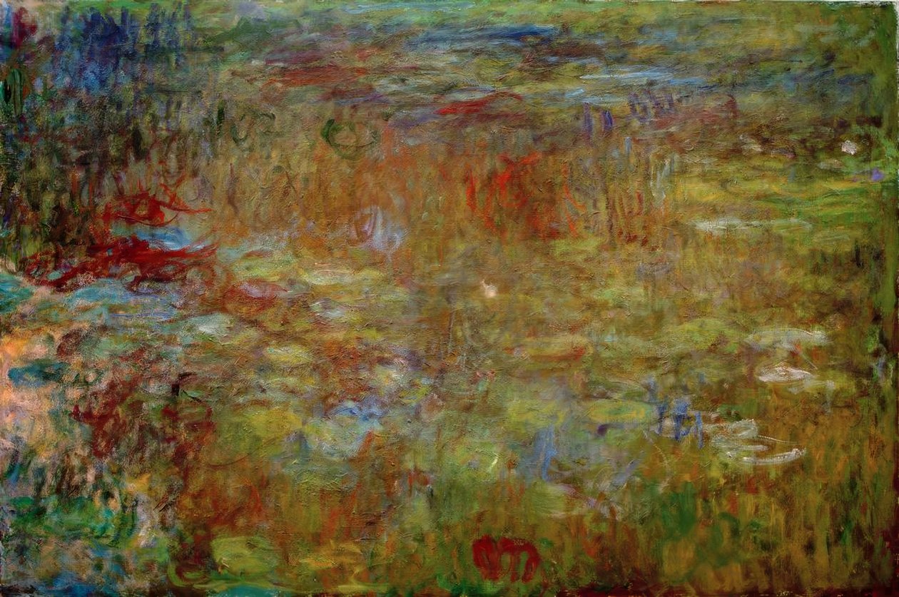 O nenúfar lagoa de Claude Monet