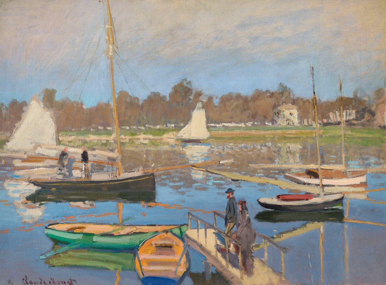 A bacia de Argenteuil de Claude Monet