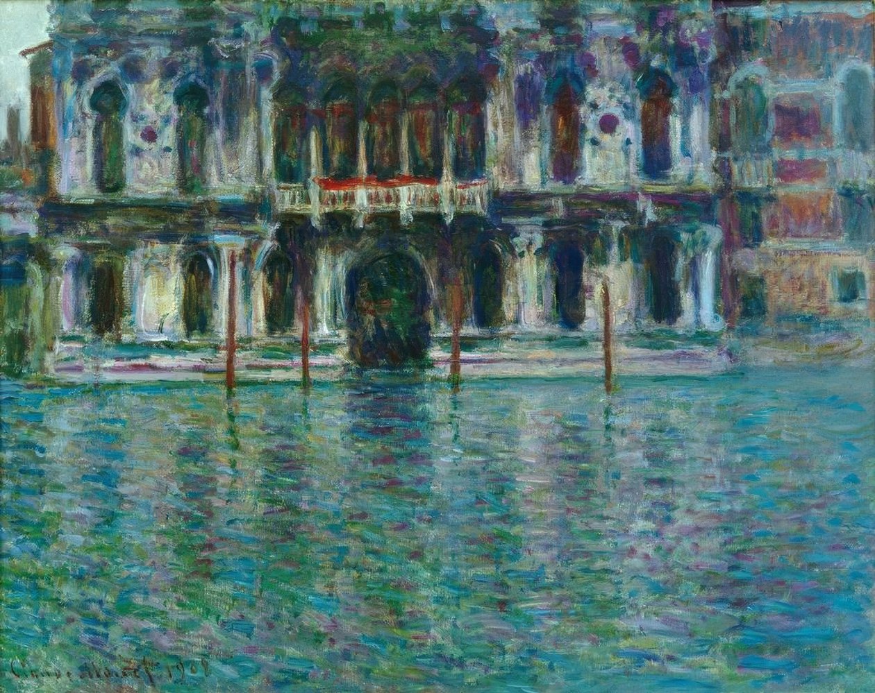 O Palácio Contarini de Claude Monet
