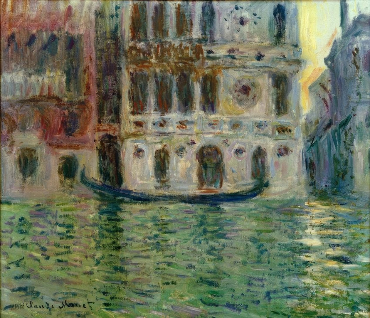 O Palácio Dario de Claude Monet