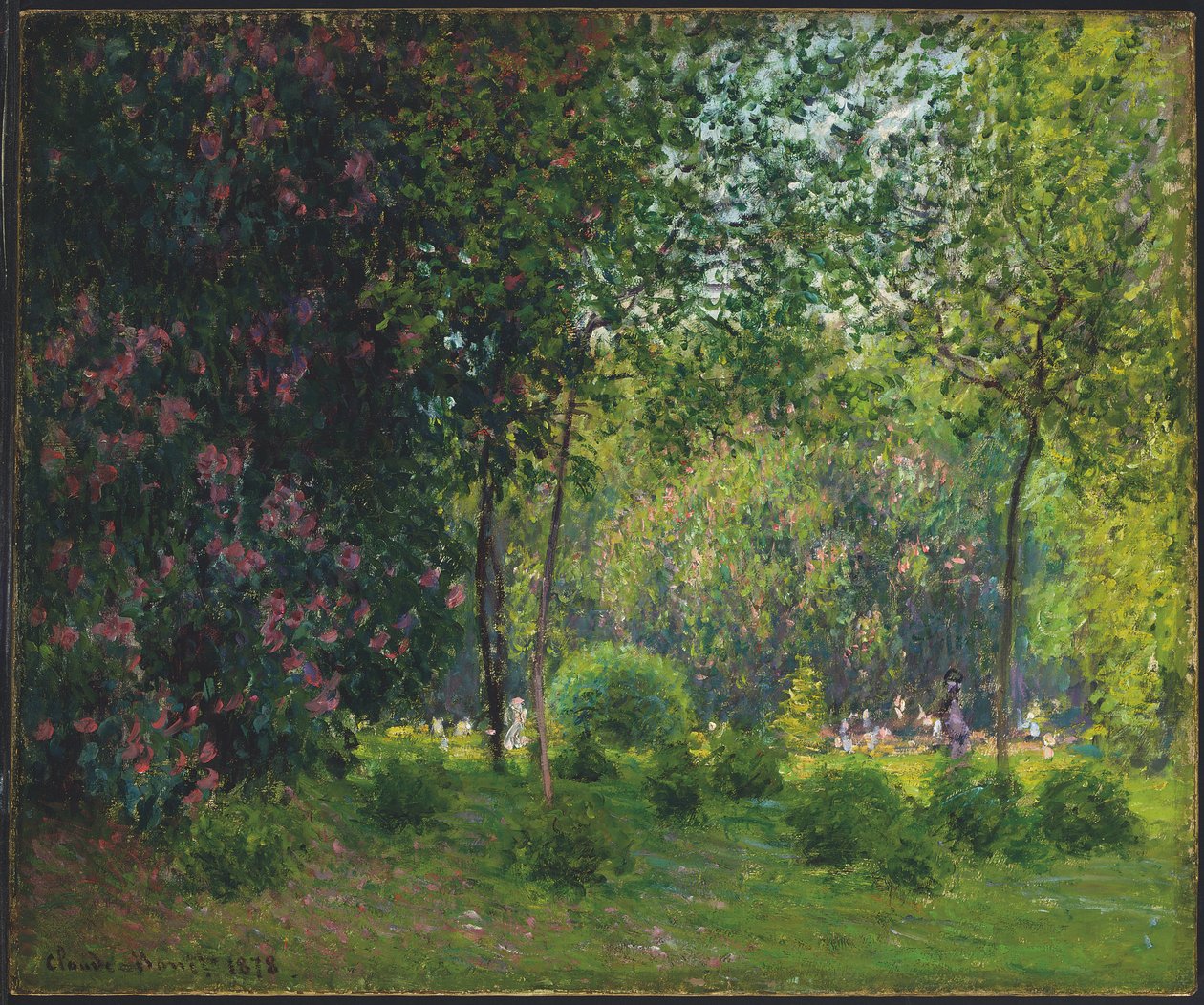 Parque monceau de Claude Monet