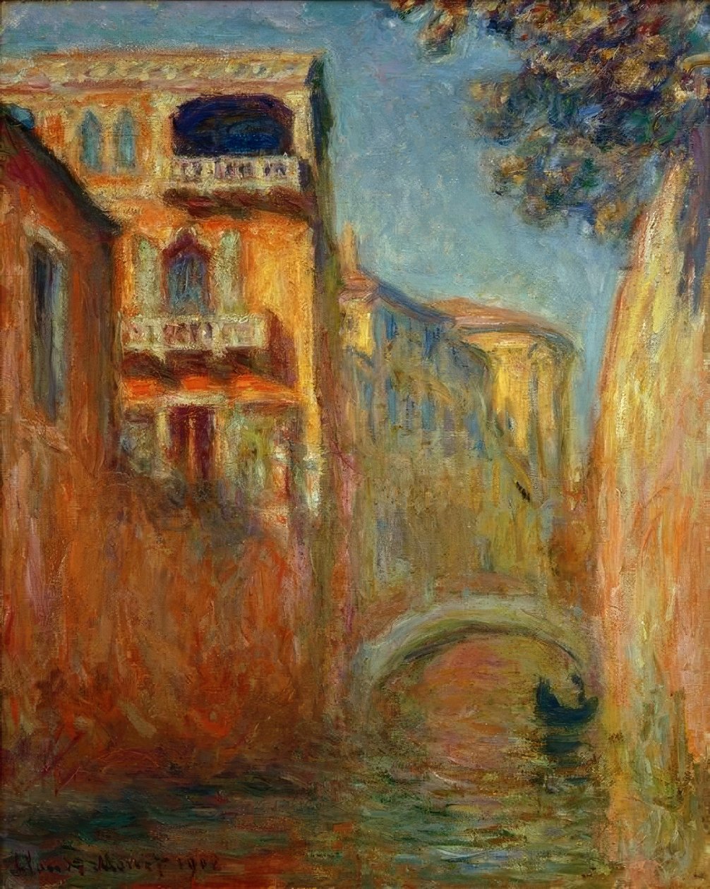 O Rio da Saudação de Claude Monet