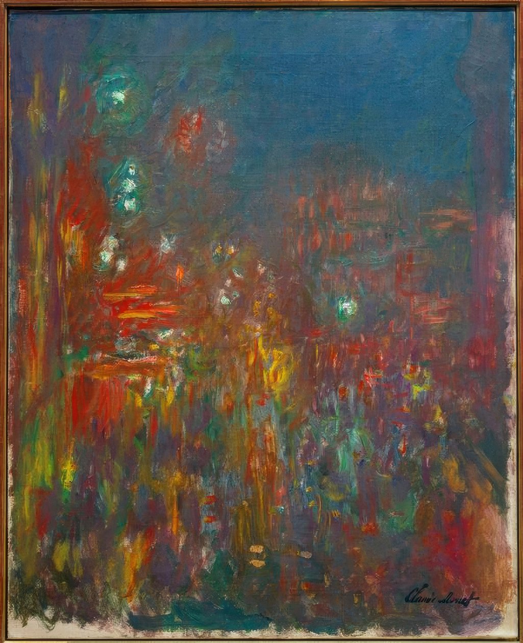Praça Leicester de Claude Monet