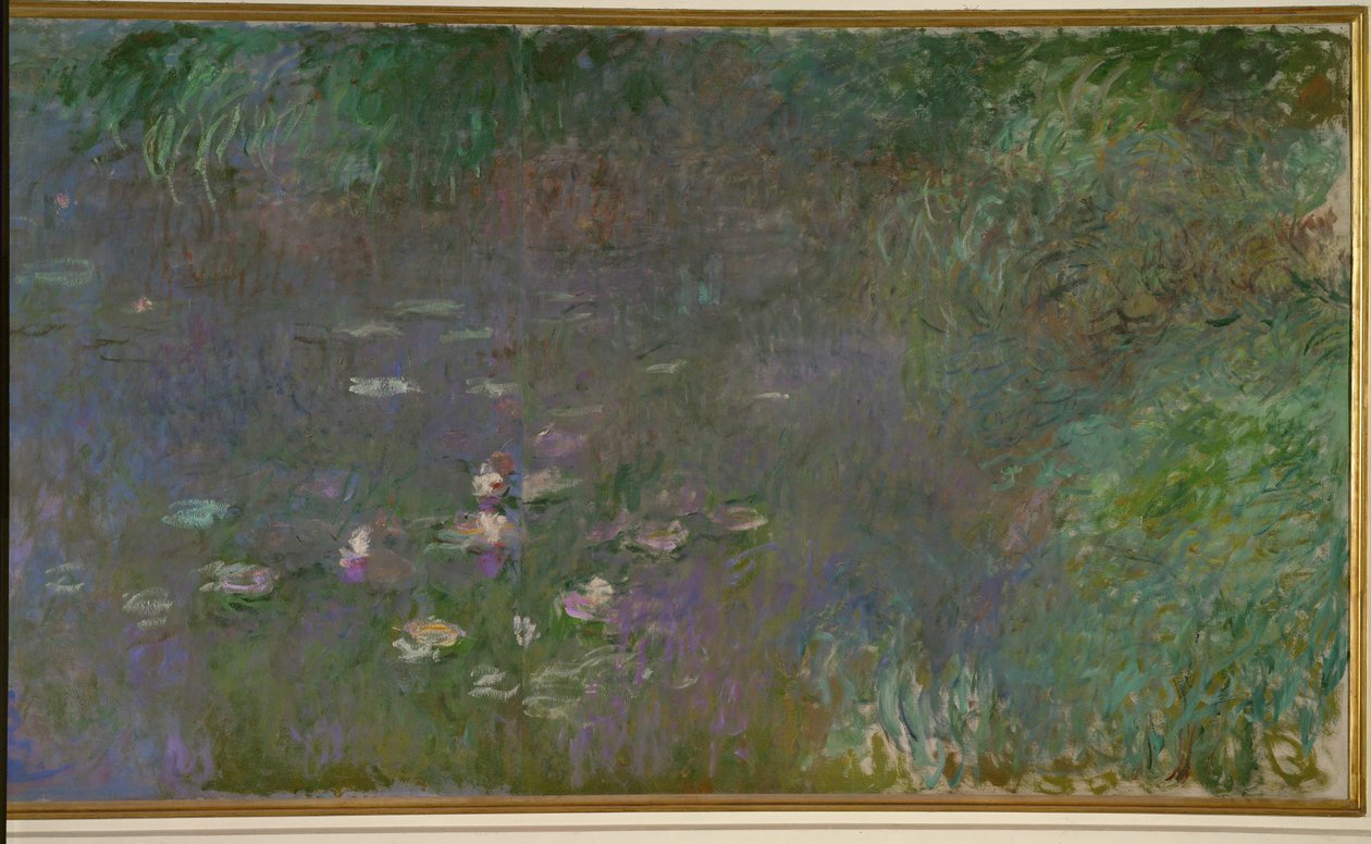 Les Nympheas: matin (óleo sobre tela) de Claude Monet