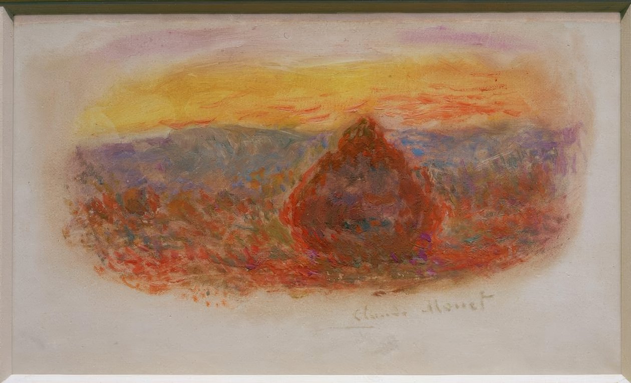 Roda, sol poente de Claude Monet
