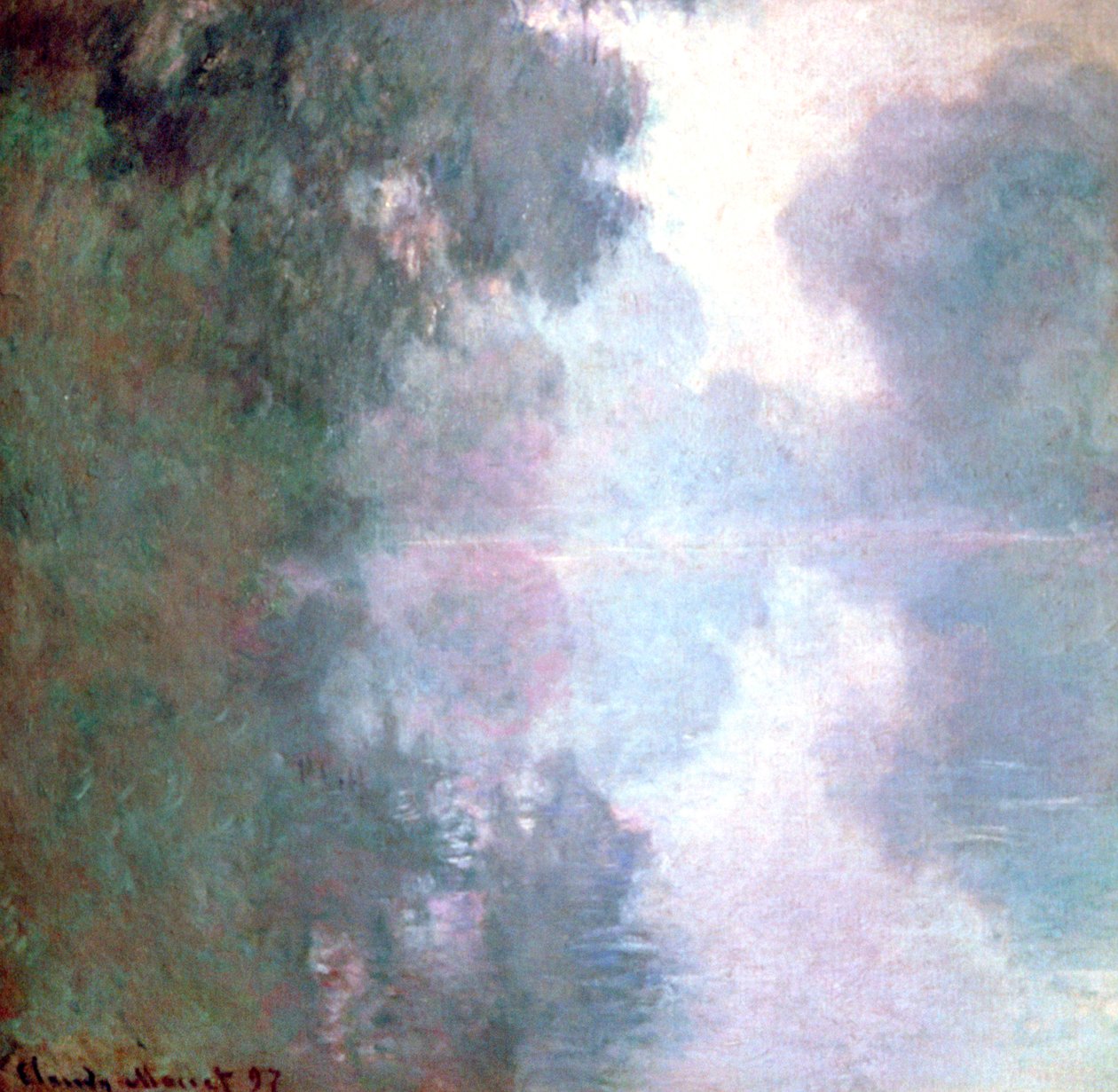 Brumas da manhã, 1897 de Claude Monet