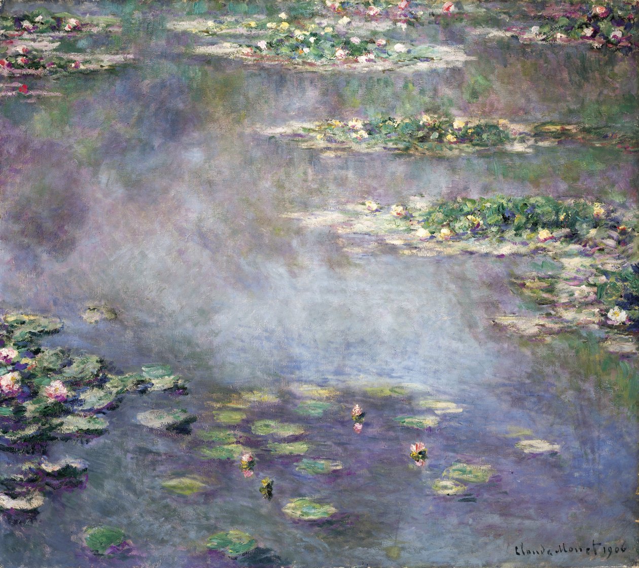 Nymphéas, 1906 de Claude Monet
