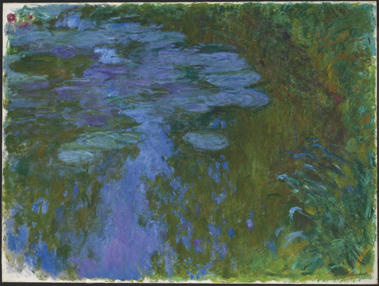 Nympheas, c. 1914-1917 de Claude Monet