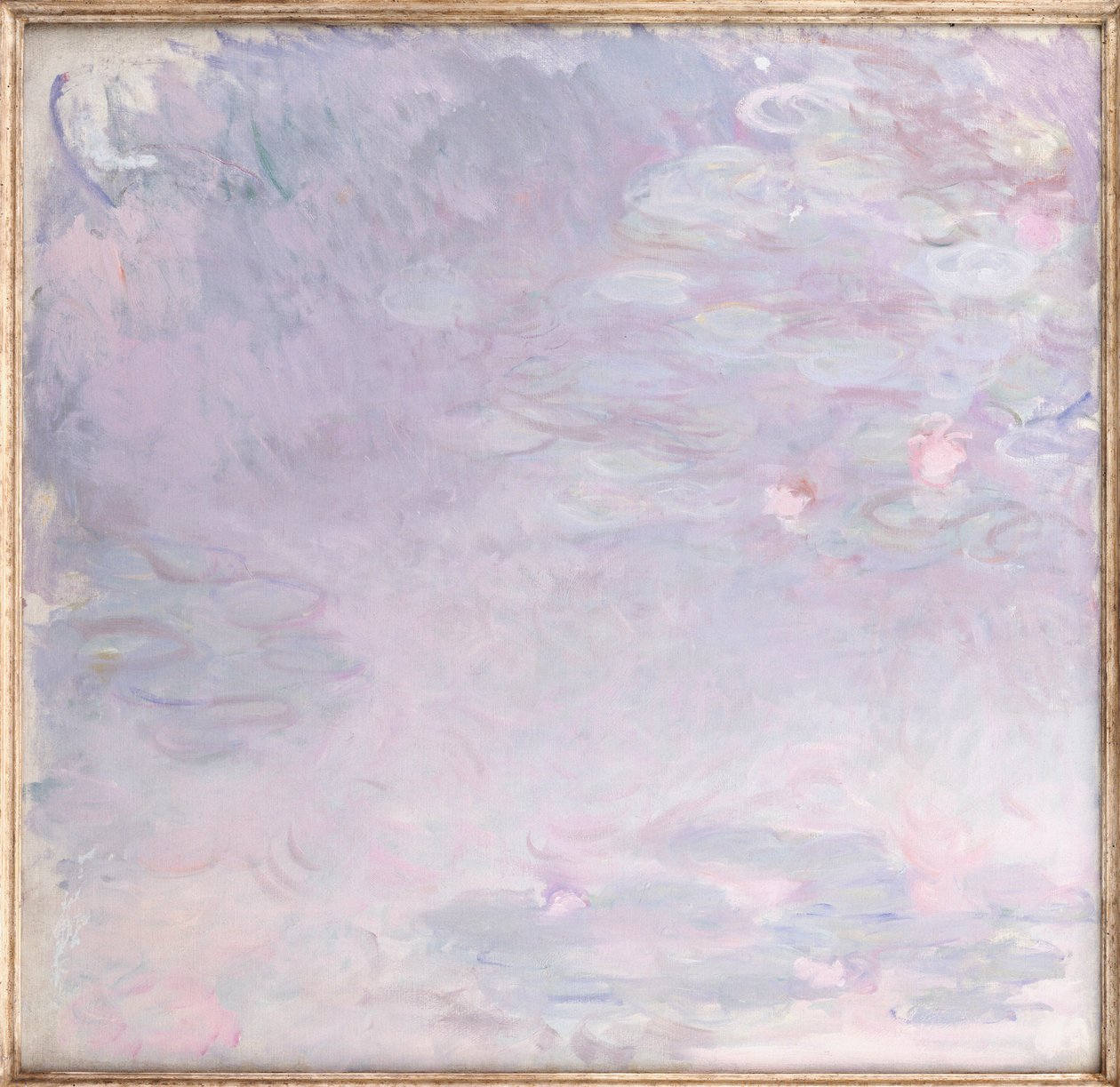 Lírios de água pálida, c.1917-25 de Claude Monet