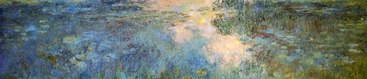 Lago de lírios de água de Claude Monet