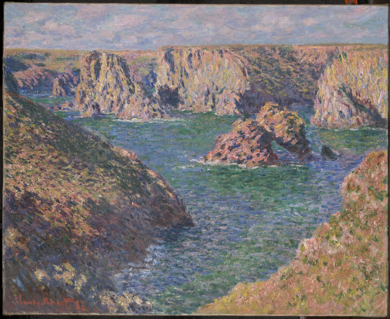 Port-Domois, Belle-Isle de Claude Monet